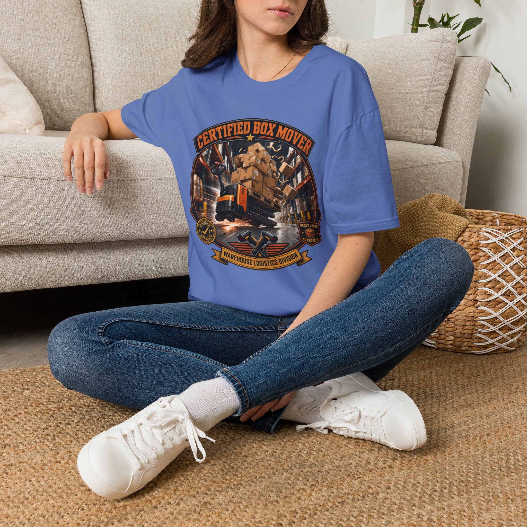Certified Box Mover T-Shirt — Funny Moving Crew Shirt for Movers & Packers - Image 38