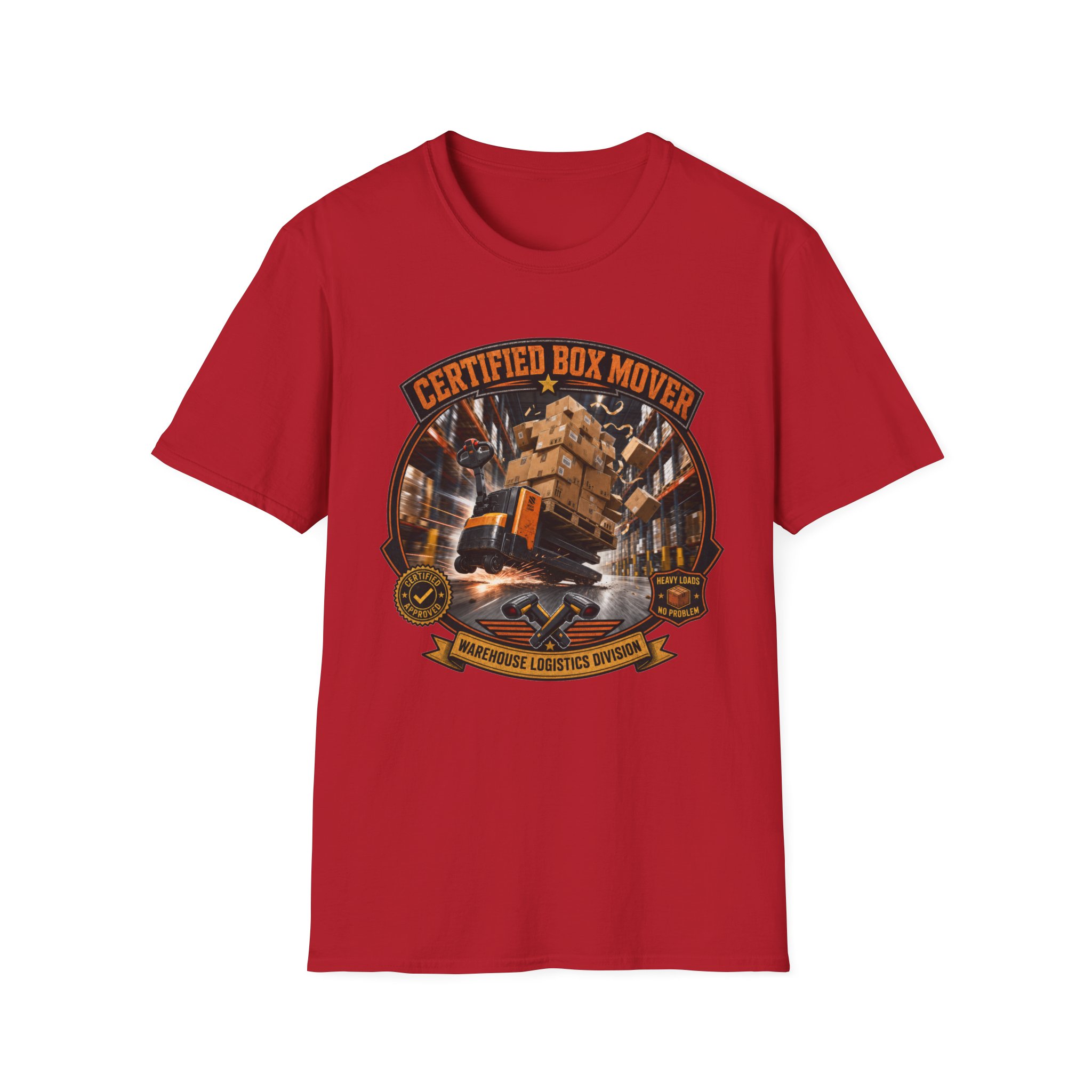 Certified Box Mover T-Shirt — Funny Moving Crew Shirt for Movers & Packers - Image 55