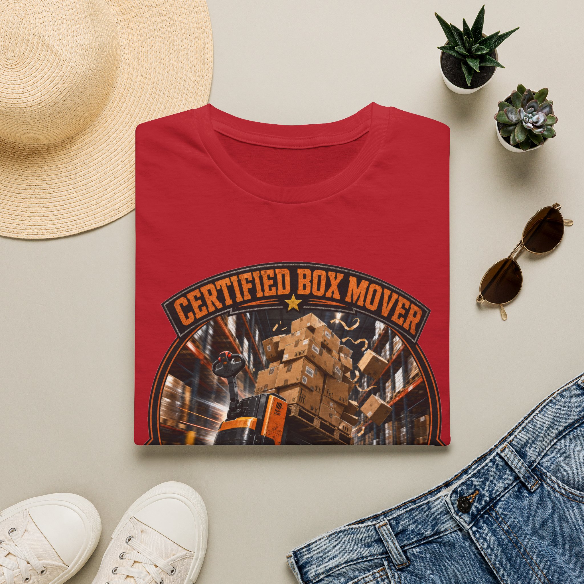 Certified Box Mover T-Shirt — Funny Moving Crew Shirt for Movers & Packers - Image 53