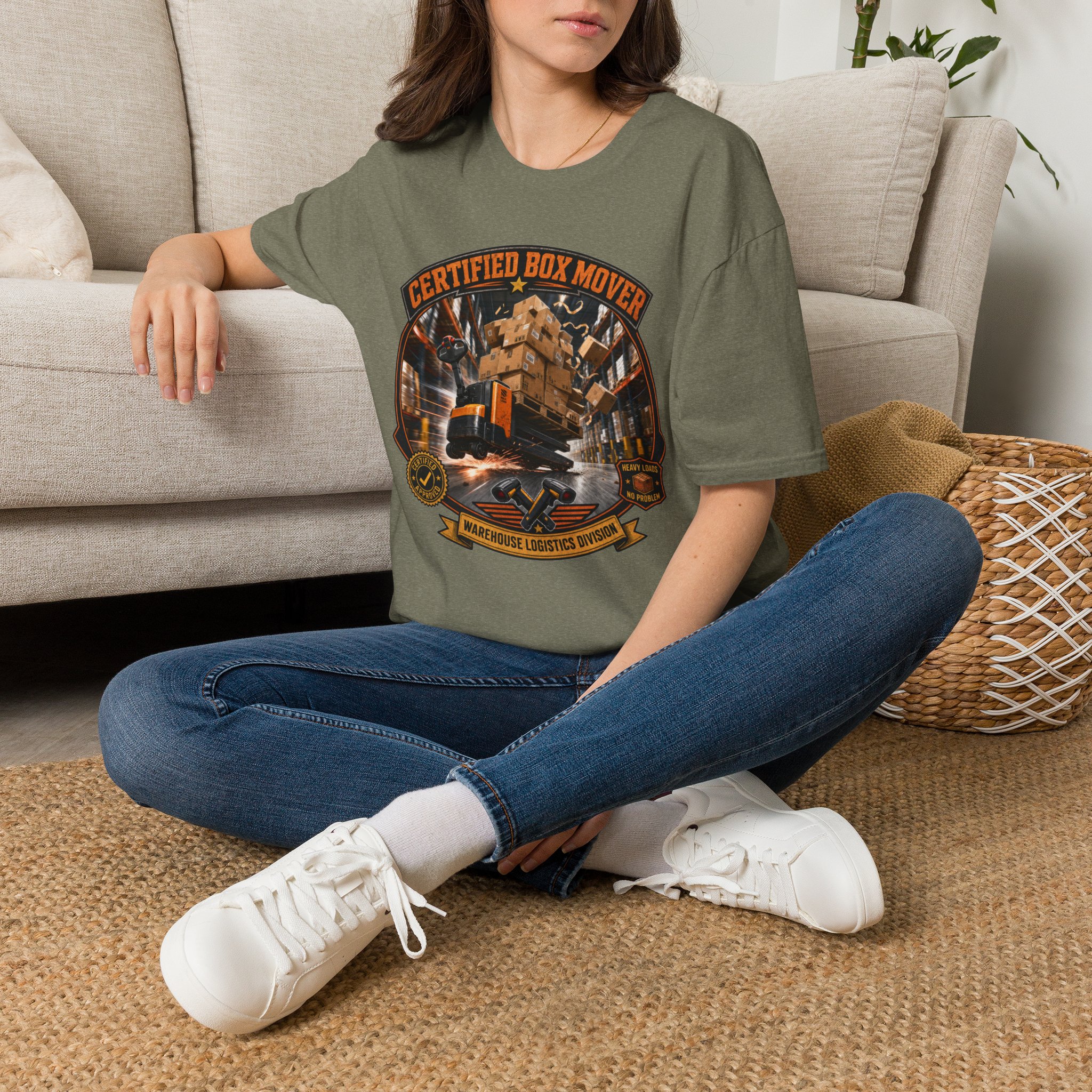 Certified Box Mover T-Shirt — Funny Moving Crew Shirt for Movers & Packers - Image 22