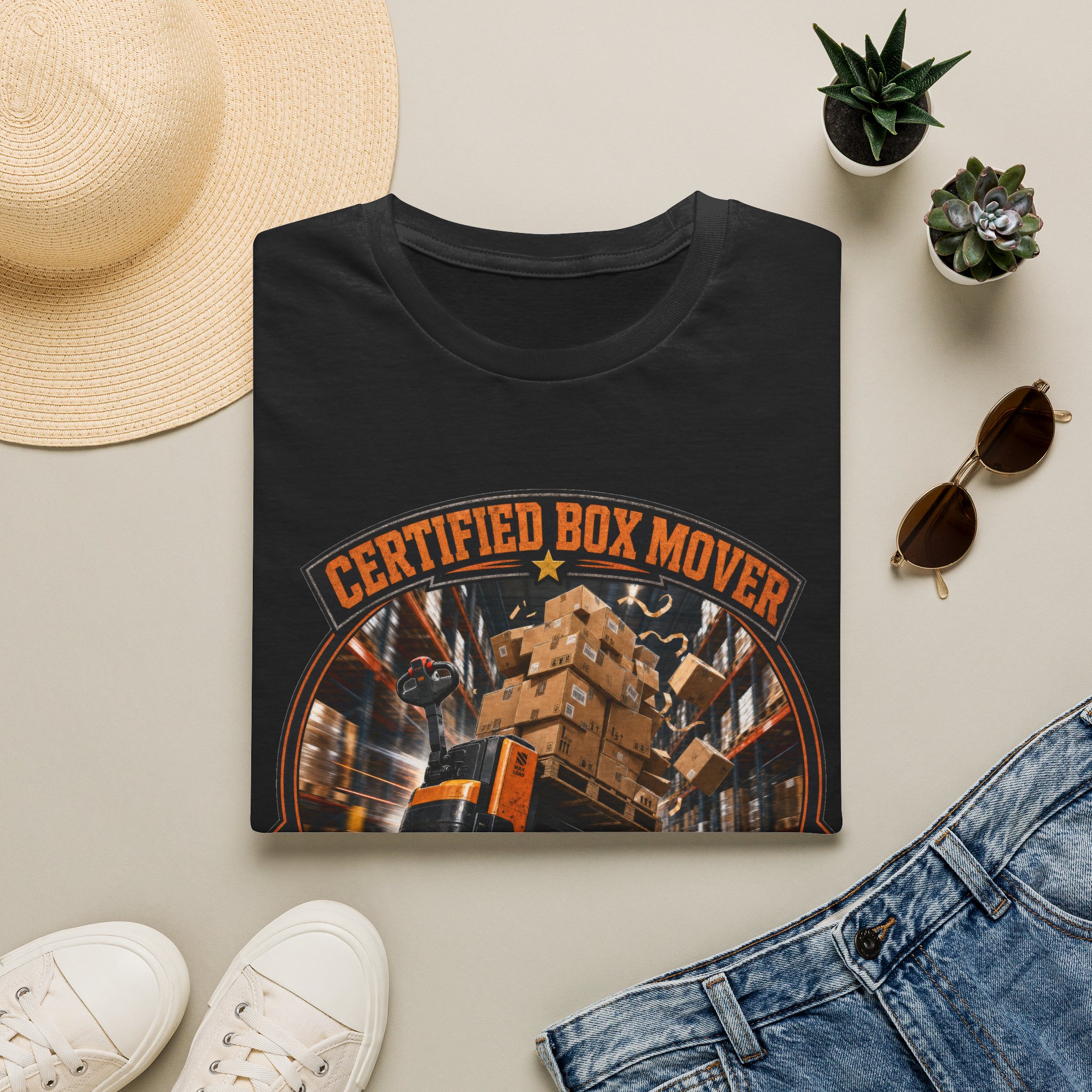 Certified Box Mover T-Shirt — Funny Moving Crew Shirt for Movers & Packers - Image 9