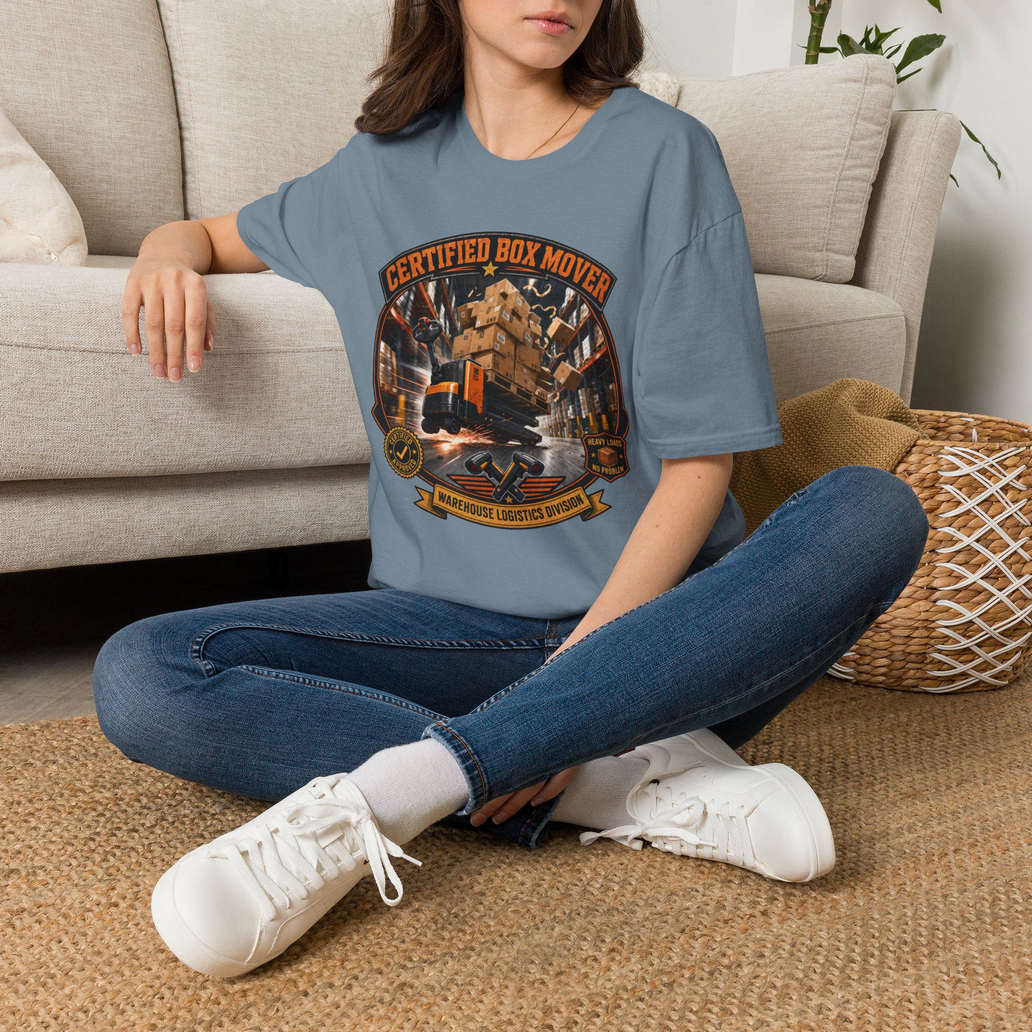 Certified Box Mover T-Shirt — Funny Moving Crew Shirt for Movers & Packers - Image 42