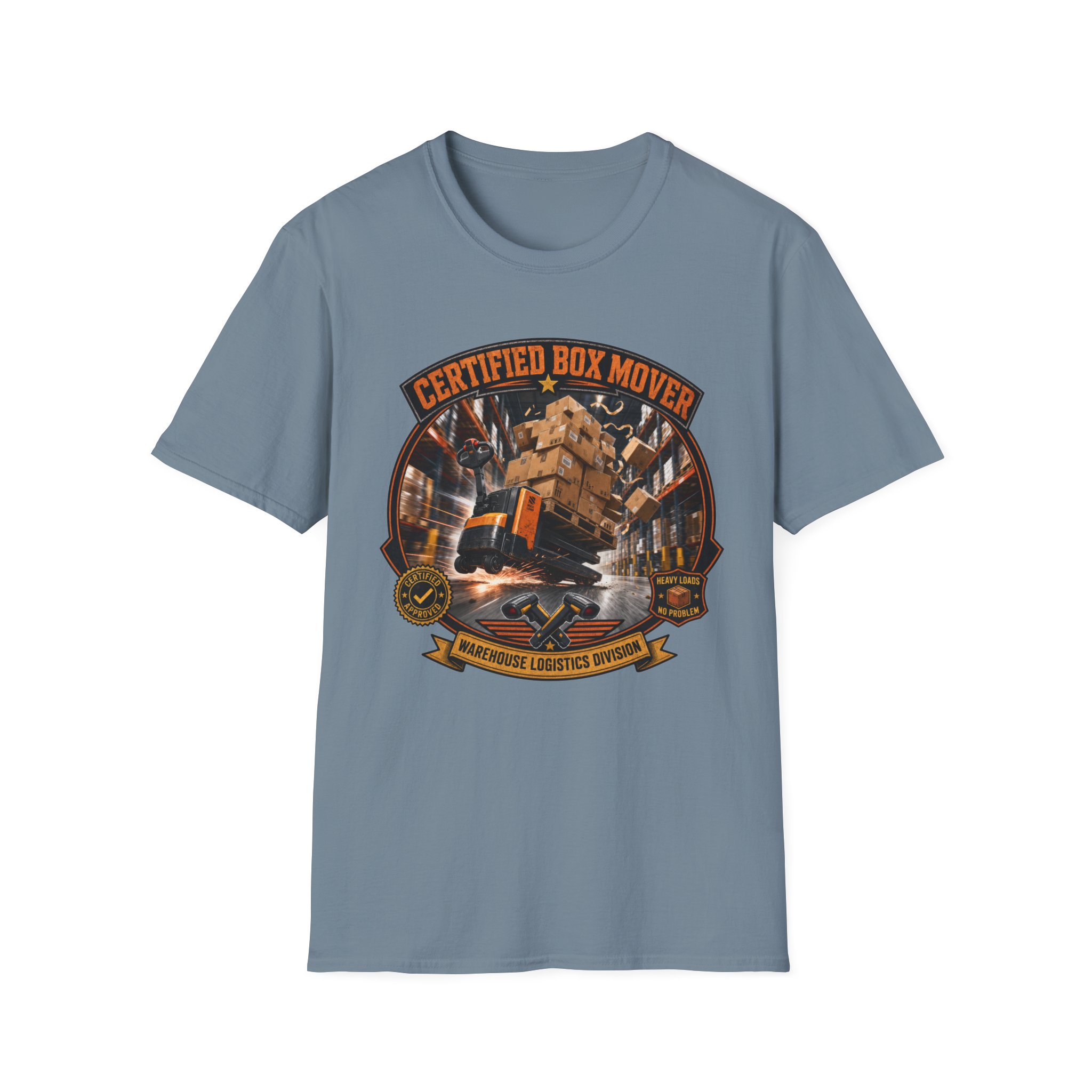 Certified Box Mover T-Shirt — Funny Moving Crew Shirt for Movers & Packers - Image 43