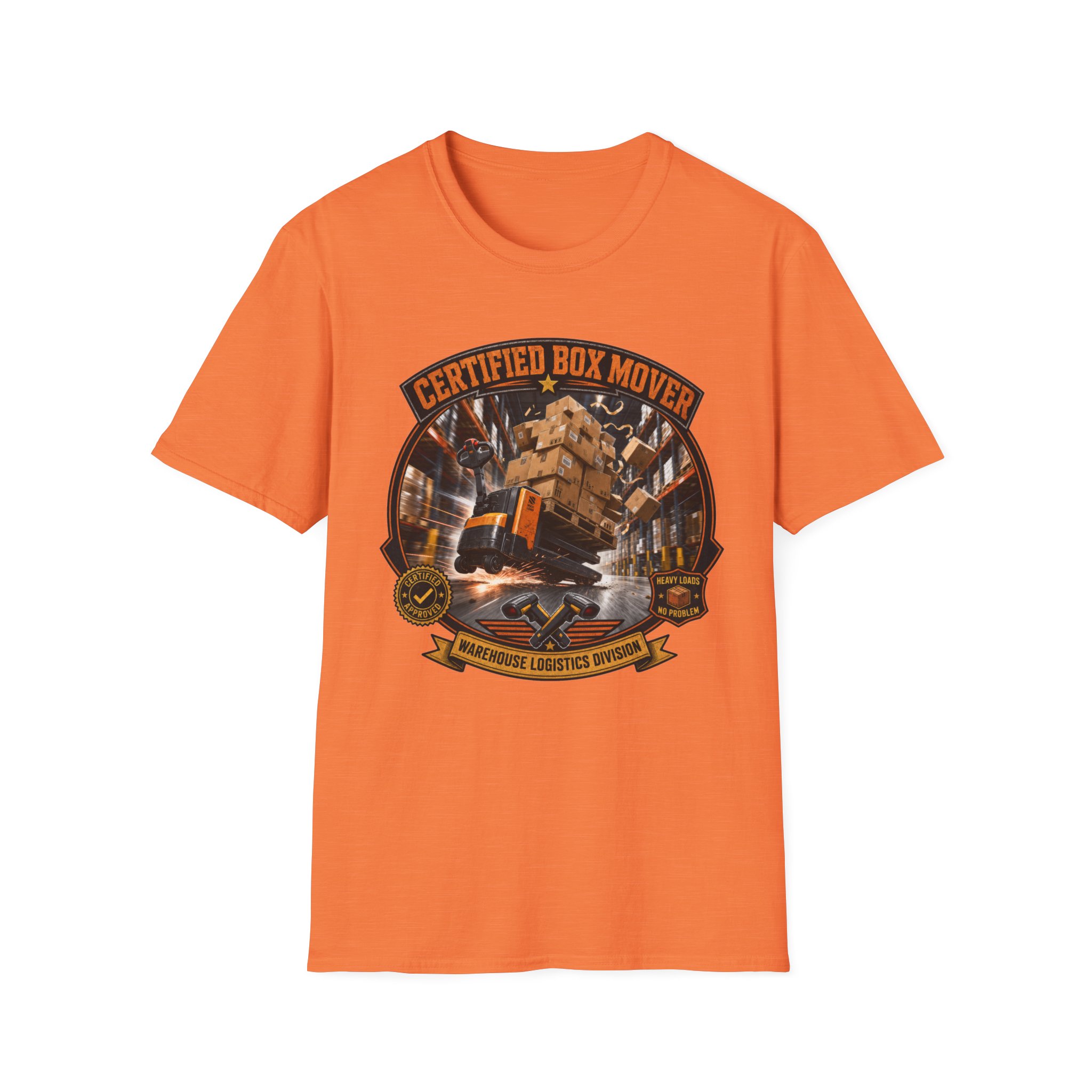 Certified Box Mover T-Shirt — Funny Moving Crew Shirt for Movers & Packers - Image 7