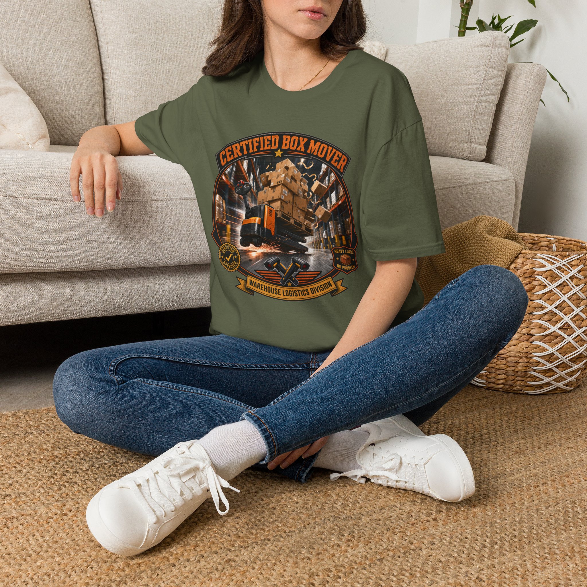 Certified Box Mover T-Shirt — Funny Moving Crew Shirt for Movers & Packers - Image 26