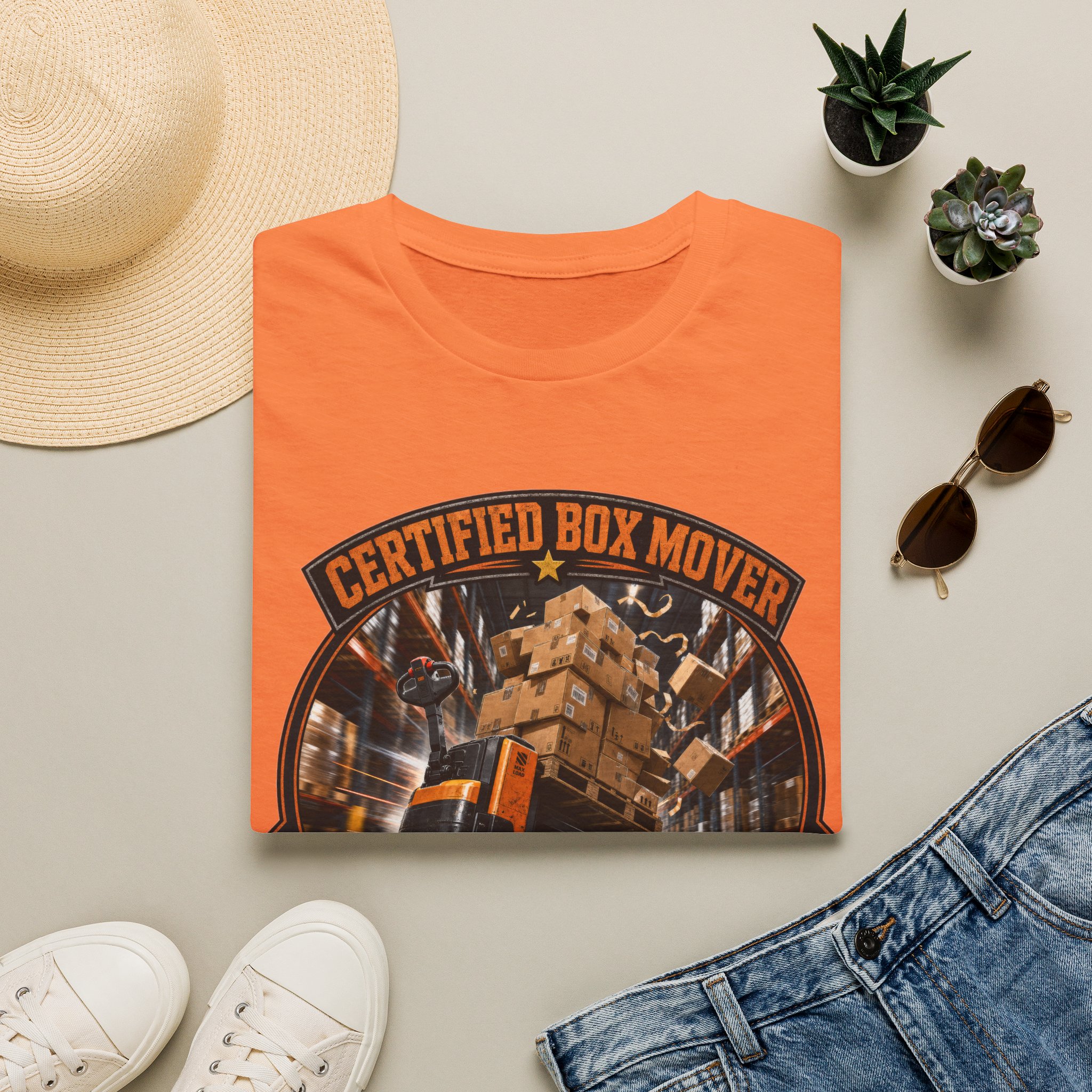 Certified Box Mover T-Shirt — Funny Moving Crew Shirt for Movers & Packers - Image 5