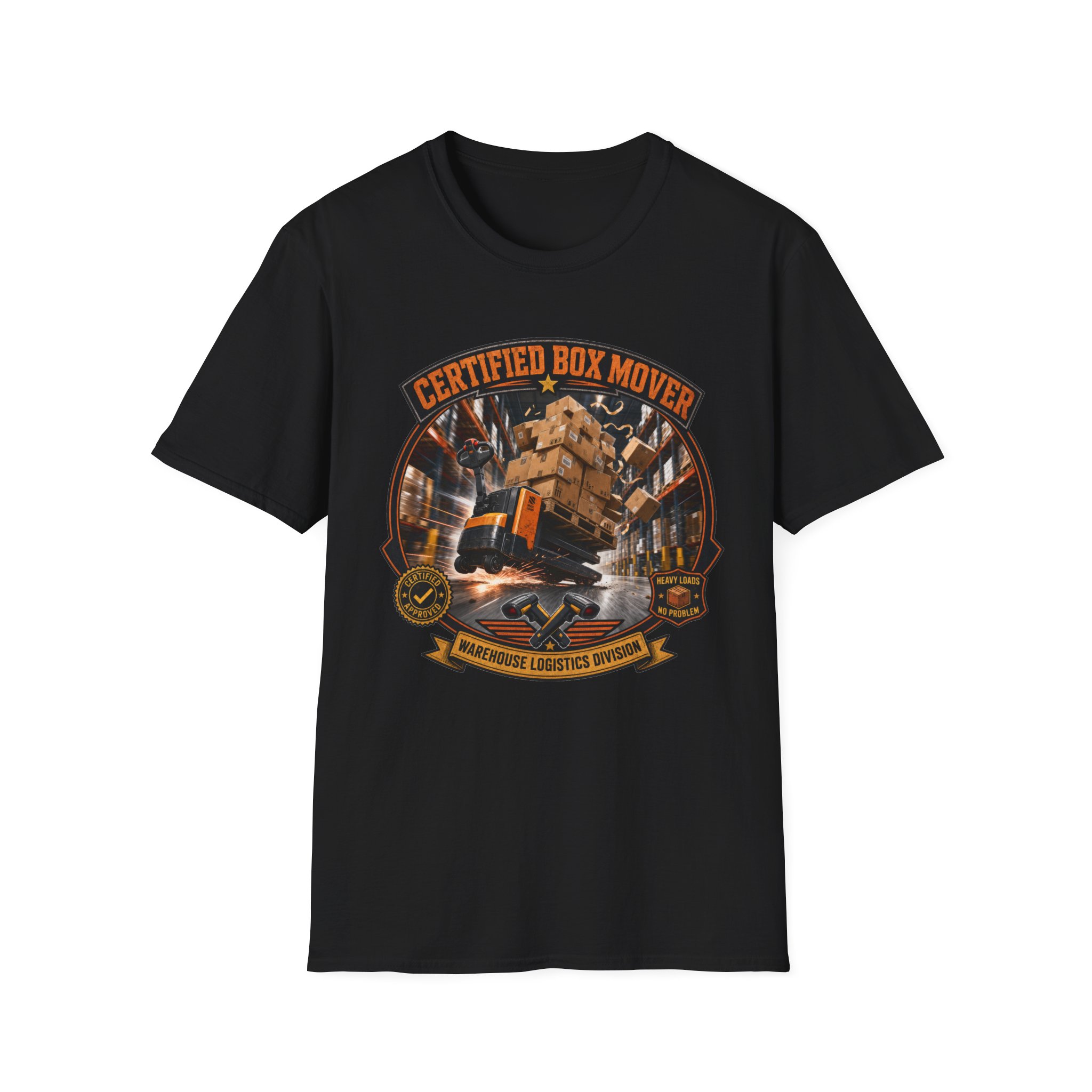 Certified Box Mover T-Shirt — Funny Moving Crew Shirt for Movers & Packers - Image 11